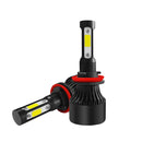 2 PCS S2 H8 / H9 / H11 DC9-36V / 25W / 6000K / 2500LM IP68 Car LED Headlight Lamps (Cool White)
