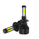2 PCS S2 H7 DC9-36V / 25W / 6000K / 2500LM IP68 Car LED Headlight Lamps (Cool White)