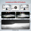 2 PCS S2 H7 DC9-36V / 25W / 6000K / 2500LM IP68 Car LED Headlight Lamps (Cool White)