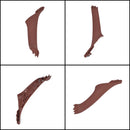 7 PCS Door Handle Window Switch Panel Interior Door Handle 51417225875 for BMW 5 Series, Left Driving(Brown)