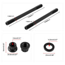 Car Cylinder Head Stud Kit for Dodge Cummins 24v Diesel 5.9L & 6.7L (1998-2018) (Black)