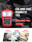 KONNWEI KW309 V309 V310 MS309 Code Reader OBD2 Scanner Diagnostic Tool(Red)