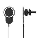 X6 Car Air Outlet Vent Mount Clamp Holder 15W Fast Charging Qi Magnetic Wireless Charger For iPhone 12 Series