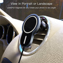 X6 Car Air Outlet Vent Mount Clamp Holder 15W Fast Charging Qi Magnetic Wireless Charger For iPhone 12 Series
