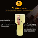 120 in 1 Universal T Shape Push Clamp Solderless Wire Connector Fast Wiring Terminal Insulated Joint Connector Set