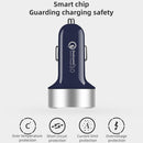 MOMAX UC10B PD+QC 3.0 Car Charger(Blue)