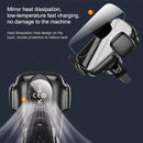 ROCK SPACE RAM0010 15W Smart Sensor Wireless Charger Car Holder, Suitable for Phones 4-7 inch