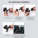 ROCK SPACE RAM0010 15W Smart Sensor Wireless Charger Car Holder, Suitable for Phones 4-7 inch