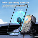 ROCK SPACE RAM0010 15W Smart Sensor Wireless Charger Car Holder, Suitable for Phones 4-7 inch