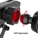 HAMTOD Little One Car Gravity Invisible Telescopic Mobile Phone Mount Holder (Red)