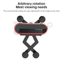 HAMTOD Little One Car Gravity Invisible Telescopic Mobile Phone Mount Holder (Black)