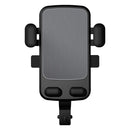 HAMTOD M1 Motorcycle Electric Car Bicycle Navigation Mobile Phone Holder, Handlebar Version(Black)