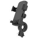 HAMTOD M1 Motorcycle Electric Car Bicycle Navigation Mobile Phone Holder, Handlebar Version(Green)