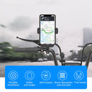 HAMTOD M1 Motorcycle Electric Car Bicycle Navigation Mobile Phone Holder, Handlebar Version(Black)