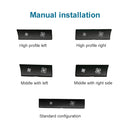 Car Wind Power Switch Air Conditioning Air Volume Button for BMW 5 Series 2011-2017 / 7 Series 2009-2015, Left High Configuration
