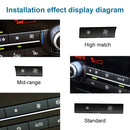 Car Wind Power Switch Air Conditioning Air Volume Button for BMW 5 Series 2011-2017 / 7 Series 2009-2015, Right Middle Configuration