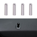 4 PCS Car Unlock Cover Door Bolt Door Handle for BMW X1 / X6(Silver)