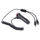 12-24V Car Cigarette Lighter Switch Plug to DC5.5x2.1mm Charger Spring Power Cable