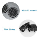 Car Right Side Dashboard Small Air Outlet Circular Air-conditioning Outlet for Mercedes-Benz C Class W204 (Black)