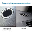 Car Right Side Dashboard Small Air Outlet Circular Air-conditioning Outlet for Mercedes-Benz C Class W204 (Black)