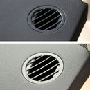 Car Right Side Dashboard Small Air Outlet Circular Air-conditioning Outlet for Mercedes-Benz GLK Class X204 2009-2016 (Brown)