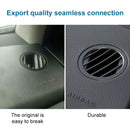 Car Left Side Dashboard Small Air Outlet Circular Air-conditioning Outlet for Mercedes-Benz GLK Class X204 2009-2016(Brown)