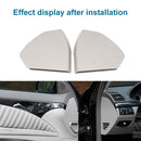 Car Right Side Front Door Trim Panel Plastic Cover 2117270148 for Mercedes-Benz E Class W211 2003-2008 (Black)