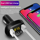 372 Car Multi-functional Smart MP3 Player Dual USB Bluetooth Hands-free Receiver