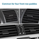 Car Air Conditioning Exhaust Switch Paddle for Toyota Prado 2010-2017(Brown)