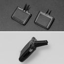Car Air Conditioning Exhaust Switch Paddle for Toyota Prado 2010-2017(Brown)