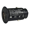 ROCK H15 Dual Port USB + USB-C / Type-C PD30W Car Charger (Black)