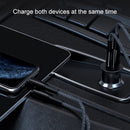 ROCK H15 Dual Port USB + USB-C / Type-C PD30W Car Charger (Black)