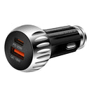 ACC-310 PD 20W + QC3.0 38W Dual Ports Fast Charging Car Charger (Black)