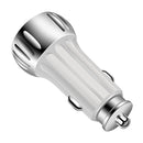 ACC-310 PD 20W + QC3.0 38W Dual Ports Fast Charging Car Charger (White)