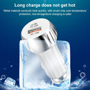 ACC-310 PD 20W + QC3.0 38W Dual Ports Fast Charging Car Charger (White)