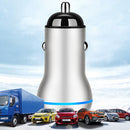 ACC-581 PD 20W + QC3.0 Type-C / USB-C + USB Fast Charging Car Charger (Silver)