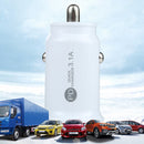 TE-339PD 3.1A PD USB-C / Type-C + USB Interface Mini Fast Charging Car Charger(White)