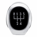 Car 5-speed Matte Silver Gear Shift Lever Knob for BMW