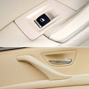 Car Imported Version Inside Doors Handle Pull Trim Cover 5141 7225 873 for BMW F10 F18, Left Driving (Beige)