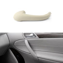 Car Front Right Inside Doors Handle Pull Trim Cover for Mercedes-Benz C-class W203 -2007, Left Driving (Beige)