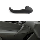 Car Front Left Inside Doors Handle Pull Trim Cover for Mercedes-Benz C-class W203 -2007, Left Driving (Black)
