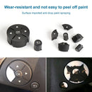 1 Pair Car Steering Wheel Switch Buttons Panel for Mercedes-Benz W204 2007-2014, Left Driving(Grey)