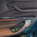 Car Right Side Inside Doors Handle Pull Trim Cover 51417417513 for BMW X1 2016-, Left Driving(Beige White)