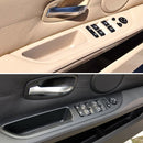 Car Left Front Door Window Lift Switch Trim Panel 51416983705 for BMW E60 2008-2010, Left Driving Standard Version (Black)