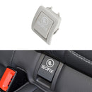 Car Rear Child ISOFIX Switch Seat Safety Cover 2059200513 for Mercedes-Benz W205 2015-2021, Left Driving (Grey White)