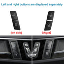 Car Right Side Door Lock Switch Buttons 2049058402 for Mercedes-Benz W204, Left Driving (Red)