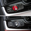 Car Rear Fog Light Switch Button Knob for BMW 5 Series 2010-2017, Left Driving