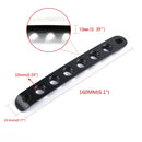 3 PCS Auto Handle Cover Door Aluminum Grab Handle Cover for Jeep Wrangler JK 2-Door 2007 -2017(Black)