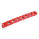 3 PCS Auto Handle Cover Door Aluminum Grab Handle Cover for Jeep Wrangler JK 2-Door 2007 -2017(Red)