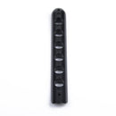 5 PCS Auto Handle Cover Door Aluminum Grab Handle Cover for Jeep Wrangler JK 4-Door 2007 -2017(Black)